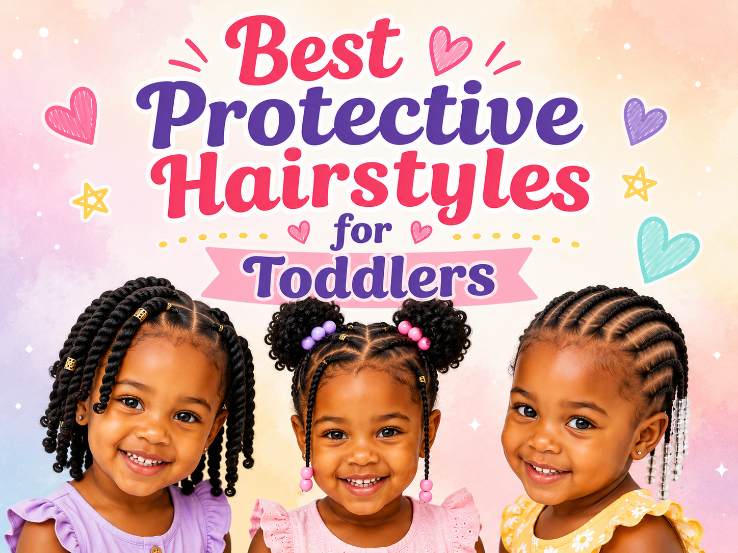 Best Protective Hairstyles for Toddlers: Gentle Styles That Keep Little Hair Healthy