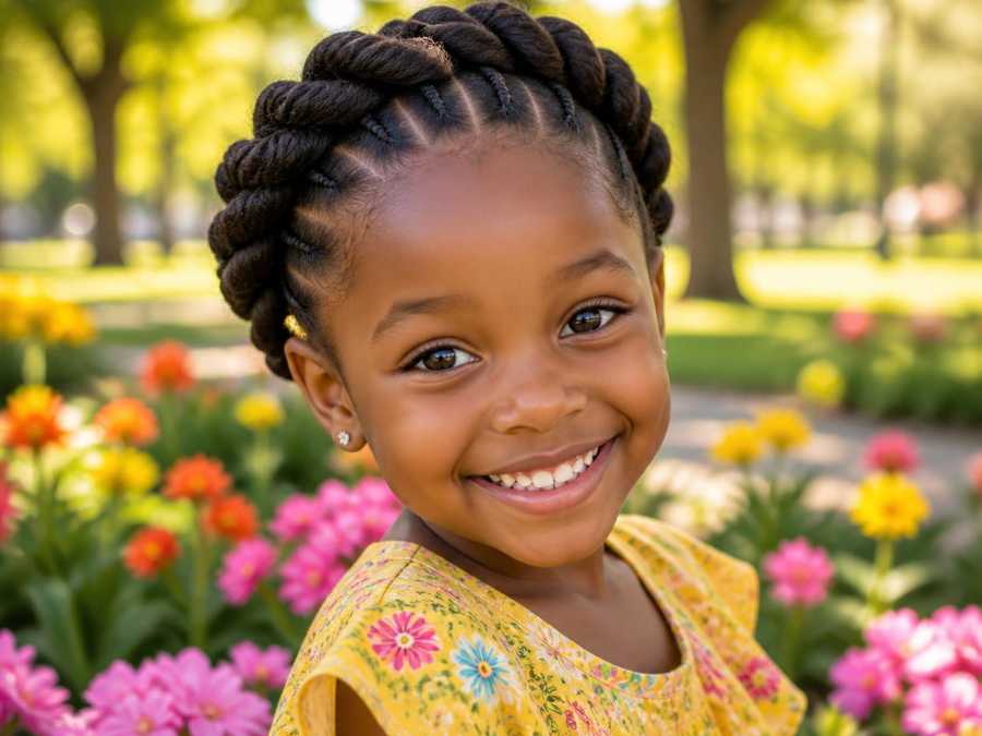 kids-natural-hairstyle-crown-of-flat-twists