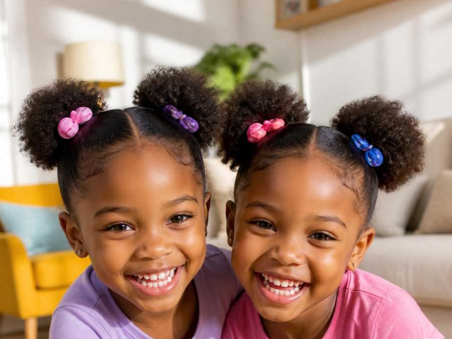 hairstyle-for-kids-natural-hair-double-puffs