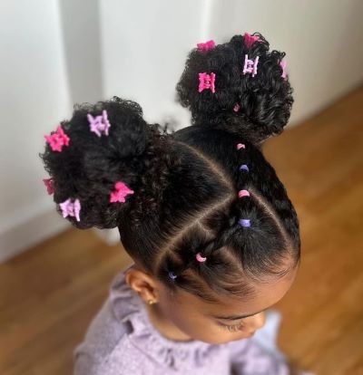school-hairstyle-for-kid-double-puffs