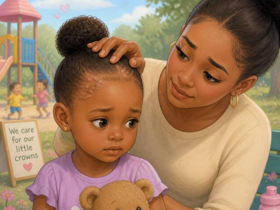 child-hairstyle-too-tight-small-bumps-on-the-scalp