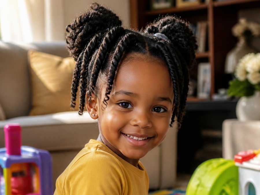 hairstyle-for-kids-twisted-puffs