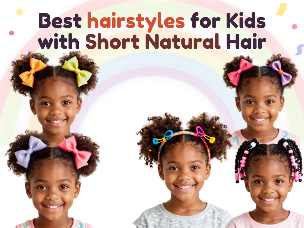 Best Hairstyles for Kids With Short Natural Hair