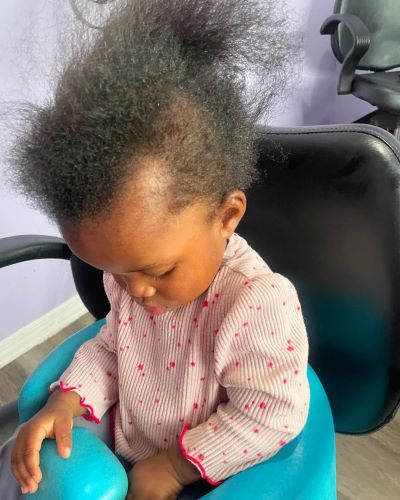 children natural hair breakage-in-one-particular-area