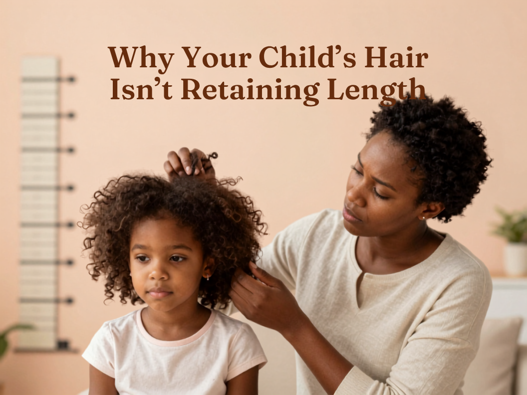 Why Your Child’s Hair Isn’t Retaining Length and What Parents Can Do