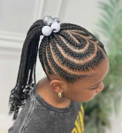 hairstyle-for-black-kids-braided-ponytail