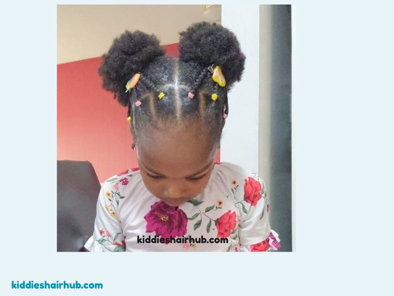 Black-toddlers-wearing-cute-and-gentle-natural-hairstyles-including-twists,-puffs,-and-protective-styles.