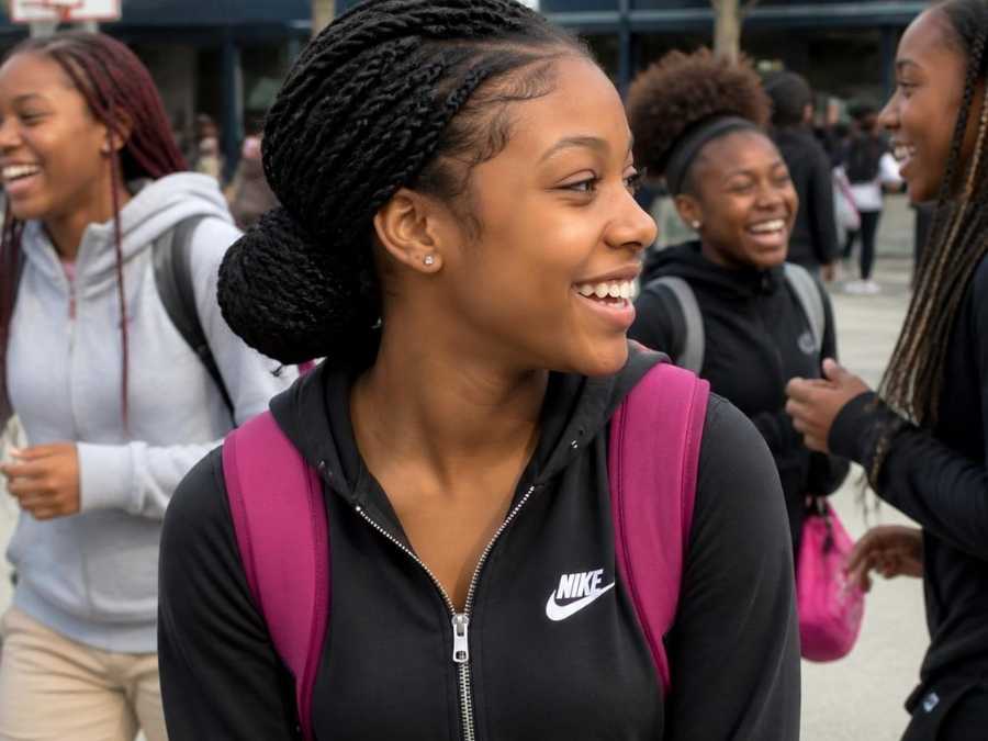 hairstyle-for-black-kids-low-twisted-bun