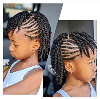 hairstyle-for-black-mini-cornrow-sections