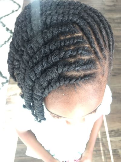 hairstyle-for-black-side-flat-twists