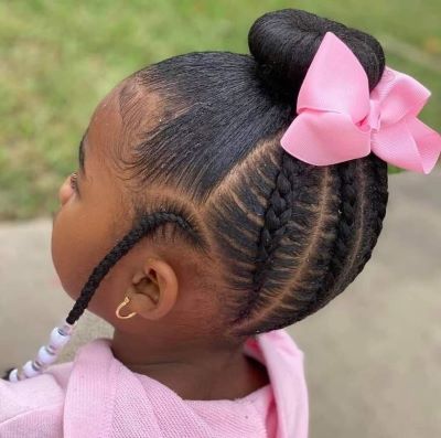 -hairstyle-for-black-Simple-Protective-Bun